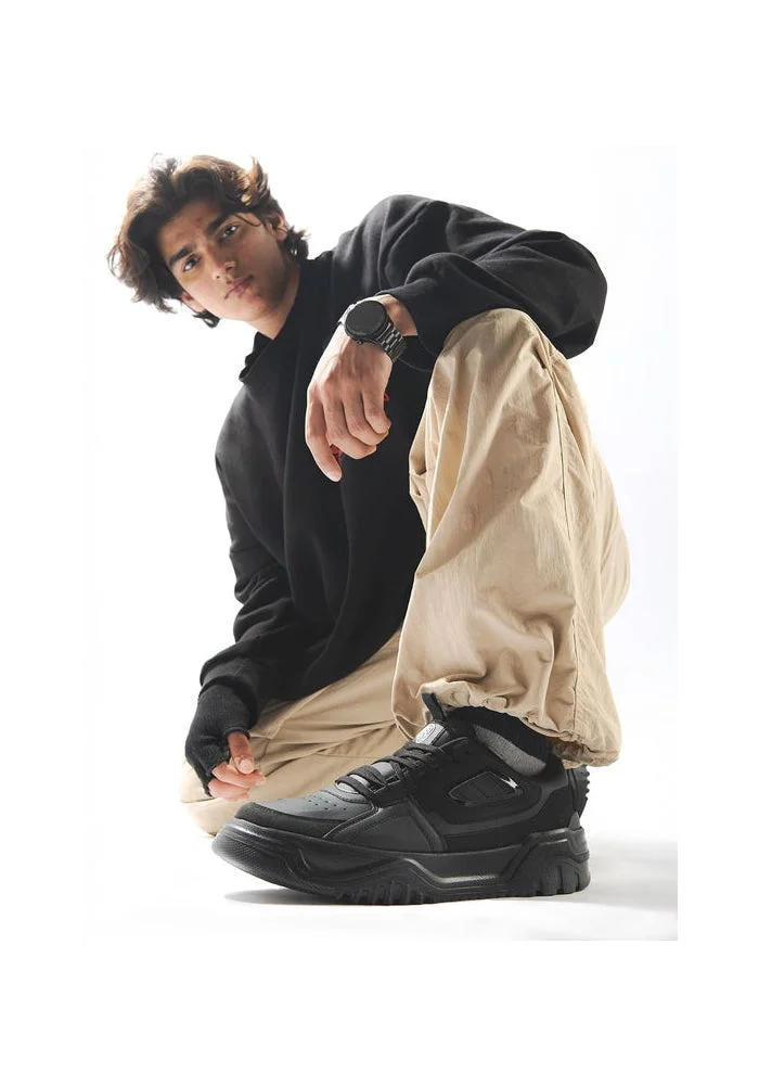 Bacca Bucci Onyx Black EVOLVE - The Ultimate Low-Top Sneakers for Men | Best Price UAE